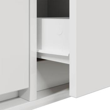 TV-Schrank Weiß 60x31x25,5 cm Holzwerkstoff