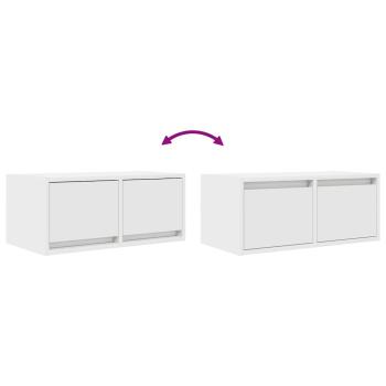 TV-Schrank Weiß 60x31x25,5 cm Holzwerkstoff
