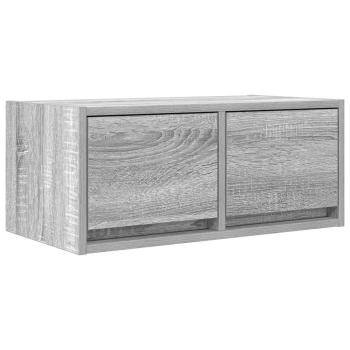 TV-Schränke 2 Stk. Grau Sonoma 60x31x25,5 cm Holzwerkstoff