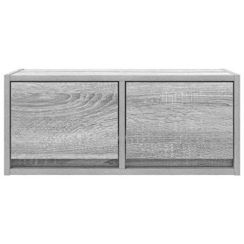 TV-Schränke 2 Stk. Grau Sonoma 60x31x25,5 cm Holzwerkstoff