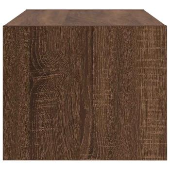 TV-Schränke 2 Stk. Braun Eichen-Optik 60x31x25,5 cm
