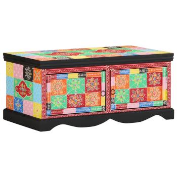 ARDEBO.de - Couchtisch Mehrfarbig 90x50x40 cm Massivholz Mango