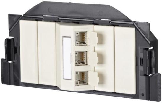 ARDEBO.de Metz Connect 1309300301-E E-DAT subway 3 Port GB2, perlweiß