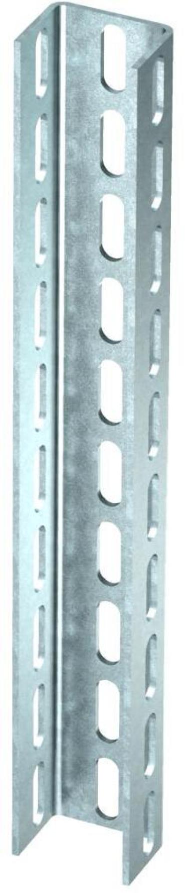 ARDEBO.de OBO Bettermann US 7 300 FT U-Stiel, 3-seitig, gelocht, 70x50x3000mm, Stahl (6340377)