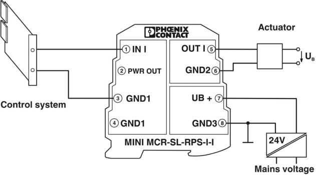 Phoenix Contact MINI MCR-SL-RPS-I-I Speisetrenner (2864422)