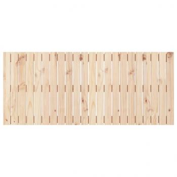 Wand-Kopfteil 140x3x60 cm Massivholz Kiefer