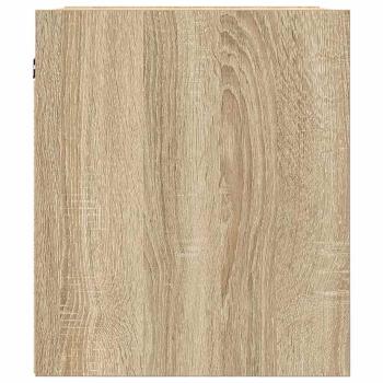 Wand-Nachttische 2 Stk. Sonoma-Eiche 38x34x40 cm