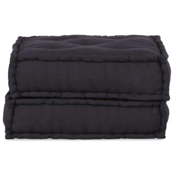 Pouf Modular Anthrazit 70x70x36 cm Stoff