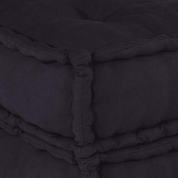 Pouf Modular Anthrazit 70x70x36 cm Stoff