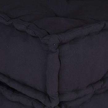 Pouf Modular Anthrazit 70x70x54 cm Stoff