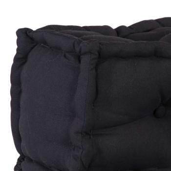 Pouf Modular Anthrazit 70x70x54 cm Stoff