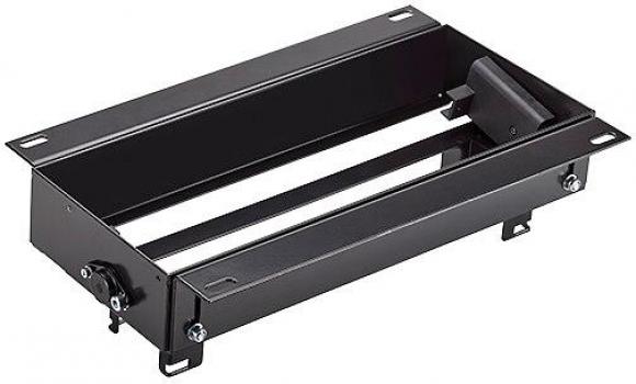 ARDEBO.de Bachmann TOP FRAME Einbaurahmen Untertischeinbau, 4-fach, ohne Deckel, schwarz (925.100)