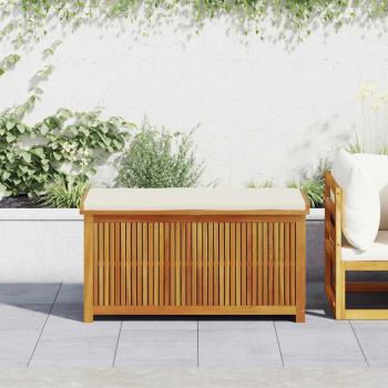 Outdoor-Kissenbox 113x50x60,5 cm Massivholz Akazie