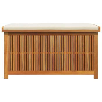 Outdoor-Kissenbox 113x50x60,5 cm Massivholz Akazie