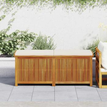ARDEBO.de - Outdoor-Kissenbox 150x50x60,5 cm Massivholz Akazie
