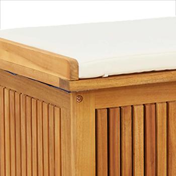 Outdoor-Kissenbox 90x50x60,5 cm Massivholz Akazie
