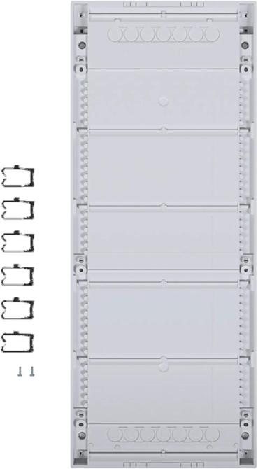 Hager VA60CN Kleinverteiler Volta, Aufputz, 5x12PLE, IP30, ohne Tür, QuickConnect, weiß
