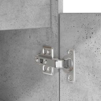 Schreibtisch Betongrau 86x49x76 cm Holzwerkstoff