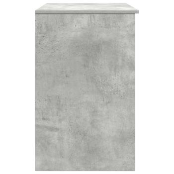 Schreibtisch Betongrau 86x49x76 cm Holzwerkstoff