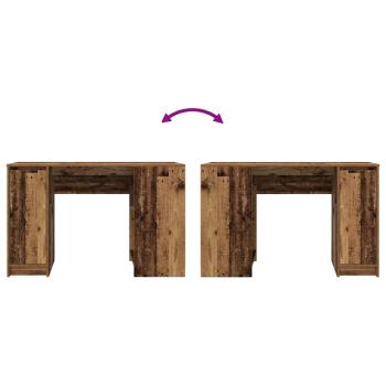 Schreibtisch Altholz-Optik 120x42x76 cm Holzwerkstoff