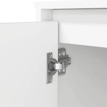 Schreibtisch Weiß 120x42x76 cm Holzwerkstoff