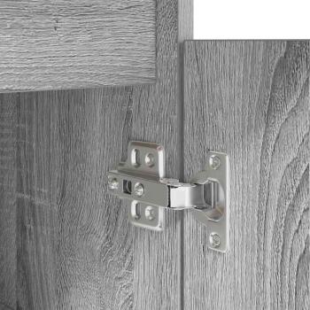 Schreibtisch Grau Sonoma 86x49x76 cm Holzwerkstoff