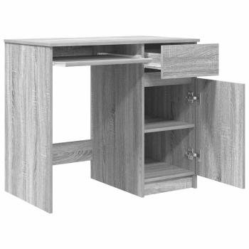 Schreibtisch Grau Sonoma 86x49x76 cm Holzwerkstoff