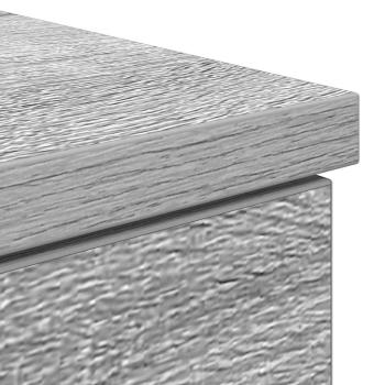 Schreibtisch Grau Sonoma 86x49x76 cm Holzwerkstoff