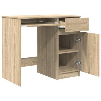 Schreibtisch Sonoma-Eiche 86x49x76 cm Holzwerkstoff