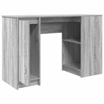 Schreibtisch Grau Sonoma 120x42x76 cm Holzwerkstoff