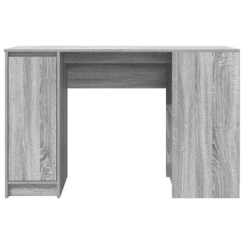 Schreibtisch Grau Sonoma 120x42x76 cm Holzwerkstoff