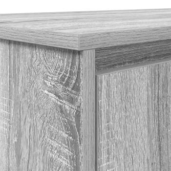 Schreibtisch Grau Sonoma 120x42x76 cm Holzwerkstoff