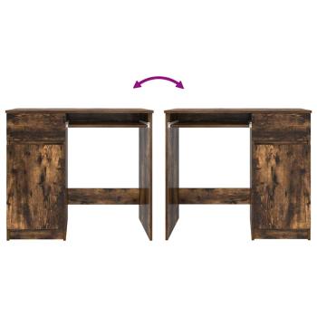 Schreibtisch Räuchereiche 86x49x76 cm Holzwerkstoff