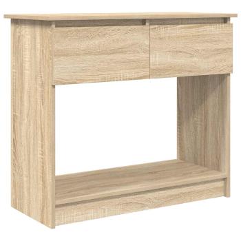 Konsolentisch mit Schubladen Sonoma-Eiche 85,5x38,5x74,5 cm