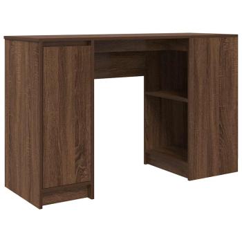 Schreibtisch Braun Eichen-Optik 120x42x76 cm Holzwerkstoff