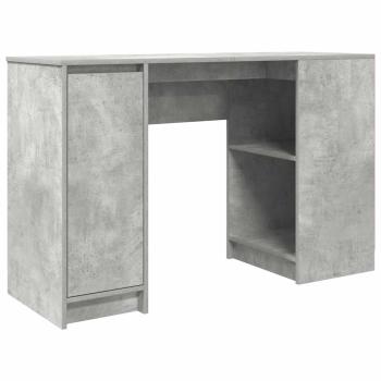 Schreibtisch Betongrau 120x42x76 cm Holzwerkstoff