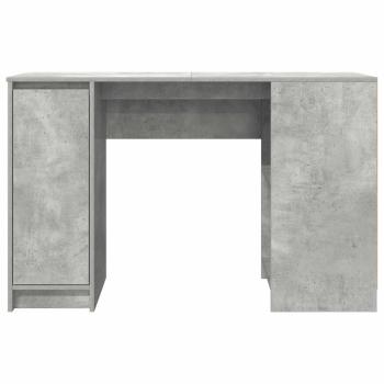 Schreibtisch Betongrau 120x42x76 cm Holzwerkstoff