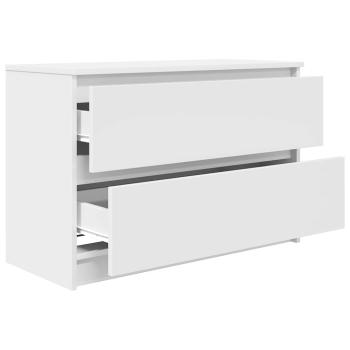 TV-Schrank Weiß 80x35x54 cm Holzwerkstoff
