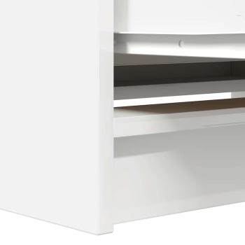 TV-Schrank Weiß 80x35x54 cm Holzwerkstoff