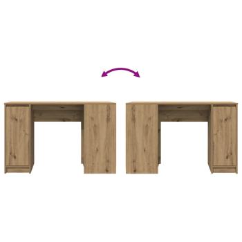 Schreibtisch Artisan-Eiche 120x42x76 cm Holzwerkstoff
