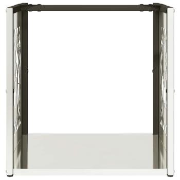 Brennholzregal 40x40x40 cm Edelstahl