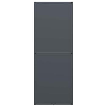 Brennholzregal Anthrazit 40x30x80 cm Kaltgewalzter Stahl