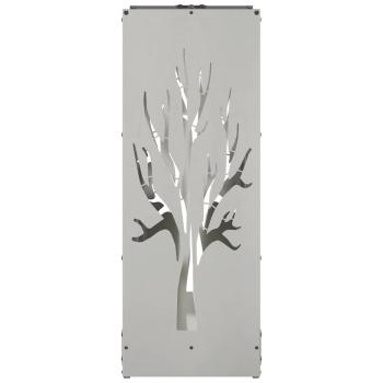 Brennholzregal 40x30x80 cm Edelstahl