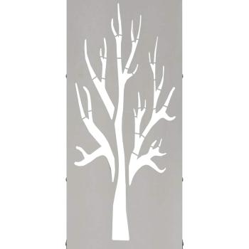 Brennholzregal 40x30x80 cm Edelstahl