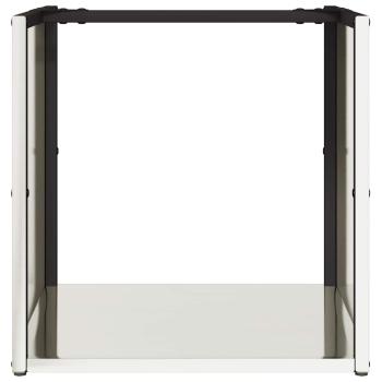 Brennholzregal 40x40x40 cm Edelstahl