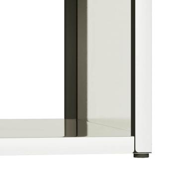 Brennholzregal 40x40x40 cm Edelstahl