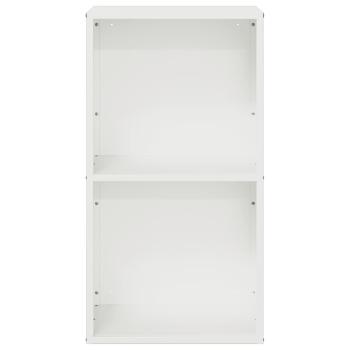 Brennholzregal Weiß 40x30x75 cm Kaltgewalzter Stahl