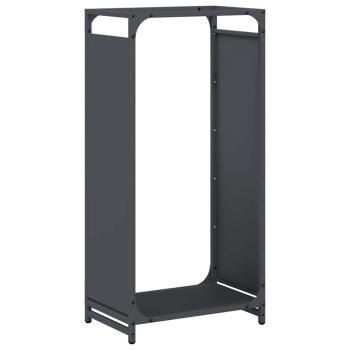 Brennholzregal Anthrazit 44x28x90 cm Kaltgewalzter Stahl