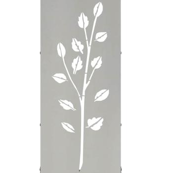 Brennholzregal 40x30x80 cm Edelstahl