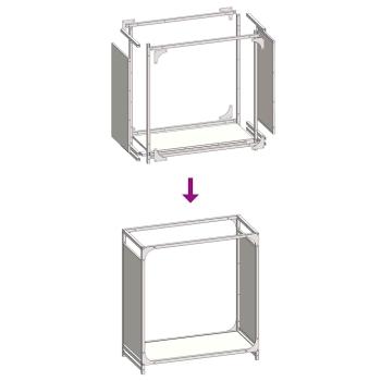 Brennholzregal Olivgrün 60x28x65 cm Kaltgewalzter Stahl